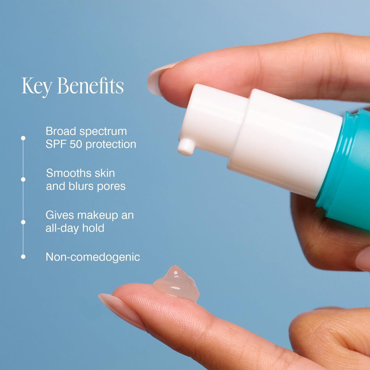 COOLA SunBlur Makeup Primer SPF 50 – Matte Finish Primer with Sunscreen, 8-Hour Wear, Vegan & Paraben Free, 1.0 Fl Oz Avelisse