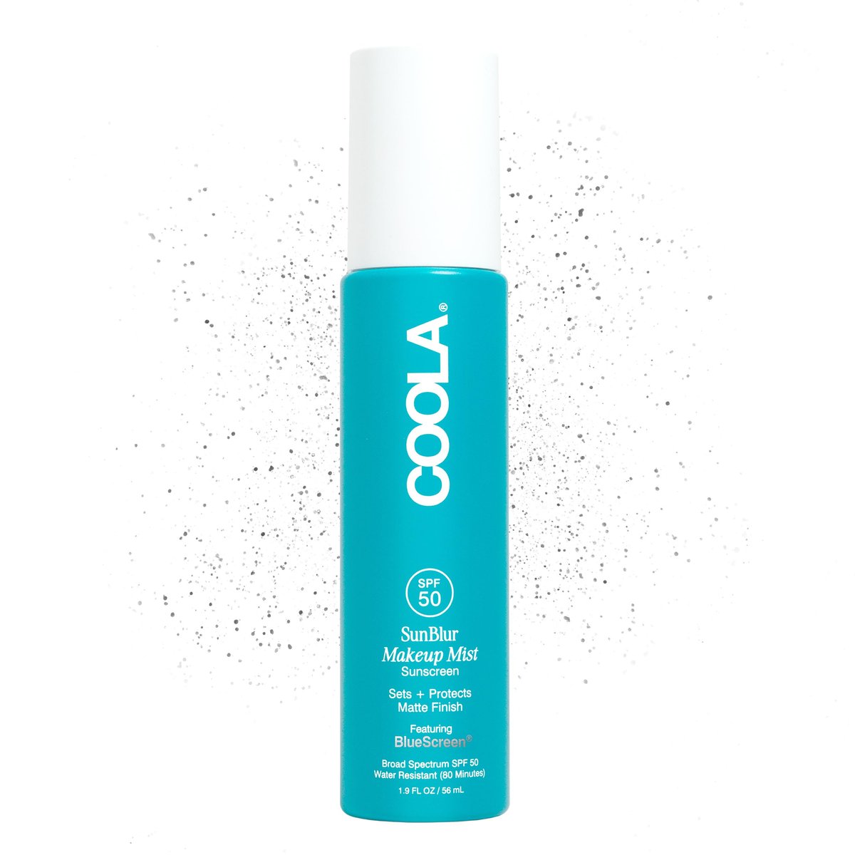 COOLA SunBlur Makeup Mist Sunscreen SPF 50 - Matte Setting Spray, 1.9 Fl Oz Avelisse