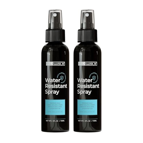 Hair Illusion Water Resistant Hair Spray - Pack of 2 (Clear, 4 oz Each) Avelisse