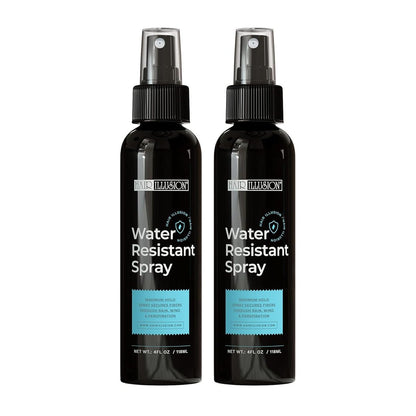 Hair Illusion Water Resistant Hair Spray - Pack of 2 (Clear, 4 oz Each) Avelisse