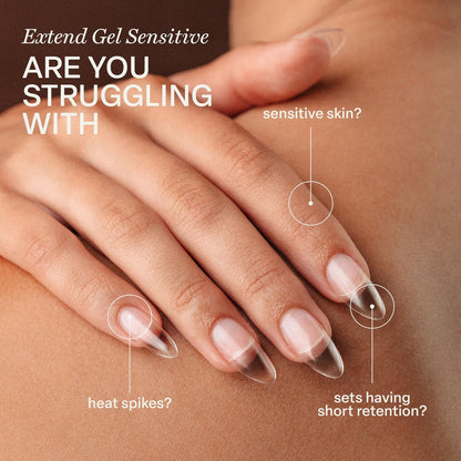 Aprés Extend Gel Sensitive - HEMA-Free Soak Off Gel-X Tips Adhesive (15 ml) Avelisse