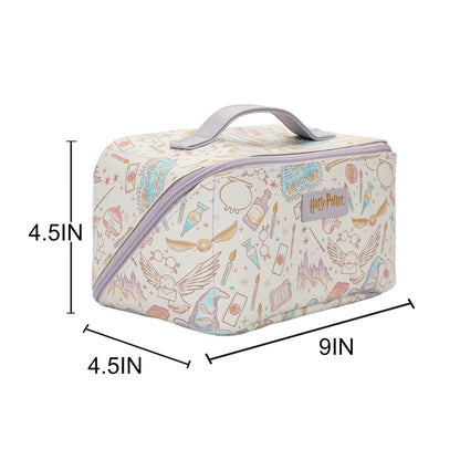 Bioworld Harry Potter Spell & Potion Cosmetic Bag - Polyurethane Makeup Case Avelisse