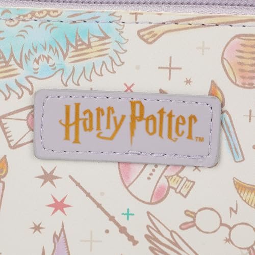 Bioworld Harry Potter Spell & Potion Cosmetic Bag - Polyurethane Makeup Case Avelisse
