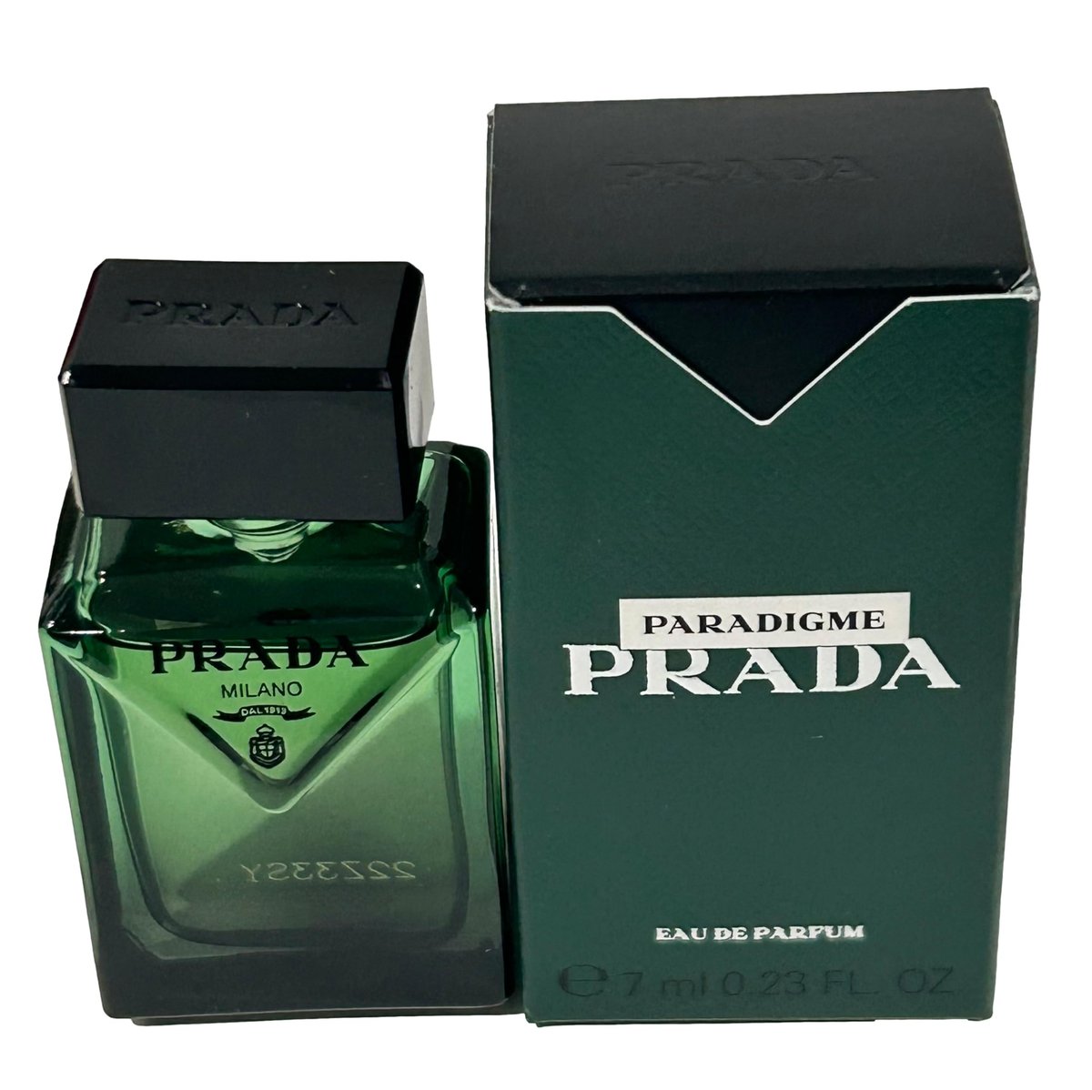 Prada Paradigme Eau de Parfum for Men – Travel Size 7 ml / 0.23 fl oz Avelisse
