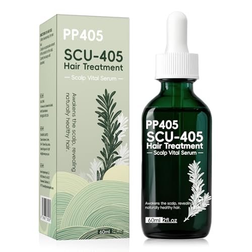 PP405 Hair Treatment Serum – Lightweight Scalp Serum for Healthier-Looking, Fuller-Feeling Hair – Nourishing Formula with Hyaluronic Acid & Biotin for Men and Women, All Hair Types Avelisse