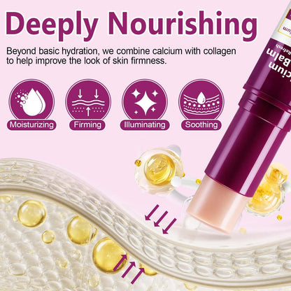 Acorn + Oak Calcium Multi Balm Stick 2 Pack - Collagen Infused Eye & Face Balm, Wrinkle Repair Cream for Deep Wrinkles, Anti-Aging Firming Stick with Intense Hydration Avelisse