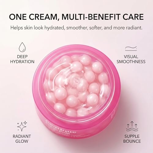 Neatique PDRN Capsule Cream with Salmon DNA Collagen & 6% Niacinamide – Firming & Hydrating Face Moisturizer for Plump, Smooth, Dewy-Looking Skin, Lightweight 2.13 oz Avelisse