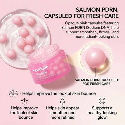 Neatique PDRN Capsule Cream with Salmon DNA Collagen & 6% Niacinamide – Firming & Hydrating Face Moisturizer for Plump, Smooth, Dewy-Looking Skin, Lightweight 2.13 oz Avelisse