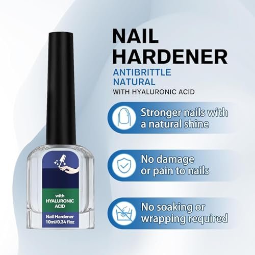 Beambalm Nail Hardener with Hyaluronic Acid – Gentle & Effective Natural Nail Repair, Repairs Cracked Cuticles, Anti-Fracture Natural Luster, Calcium-Infused Fast Absorbing Treatment (0.12 Fl Oz) - görsel 12