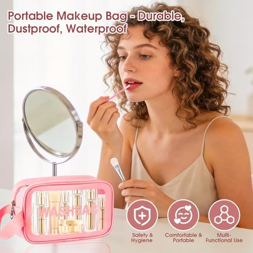112-Piece Pink Makeup Brushes Set - Professional Makeup Kit with Case, Eye and Face Brushes & Tools for Beginners Avelisse