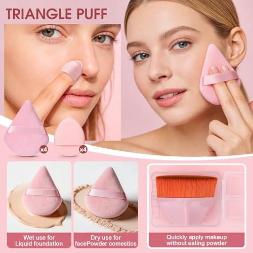 112-Piece Pink Makeup Brushes Set - Professional Makeup Kit with Case, Eye and Face Brushes & Tools for Beginners Avelisse