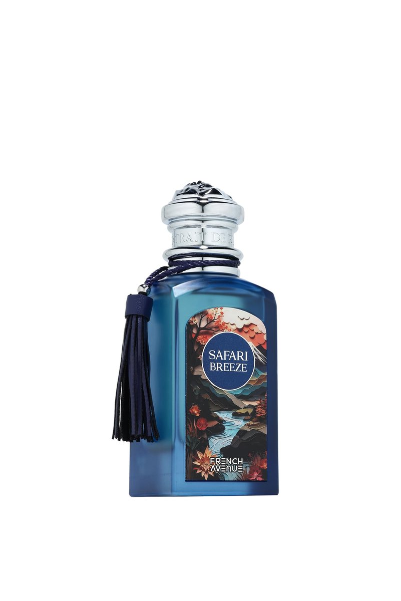 French Avenue Safari Breeze Eau de Parfum 100ml – Floral Fruity Fragrance for Spring/Summer with Blackcurrant, Coconut & Grapefruit Avelisse