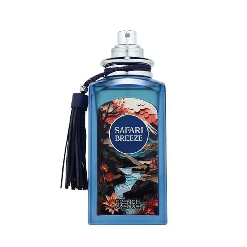 French Avenue Safari Breeze Eau de Parfum 100ml – Floral Fruity Fragrance for Spring/Summer with Blackcurrant, Coconut & Grapefruit Avelisse