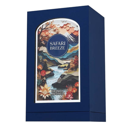 French Avenue Safari Breeze Eau de Parfum 100ml – Floral Fruity Fragrance for Spring/Summer with Blackcurrant, Coconut & Grapefruit Avelisse