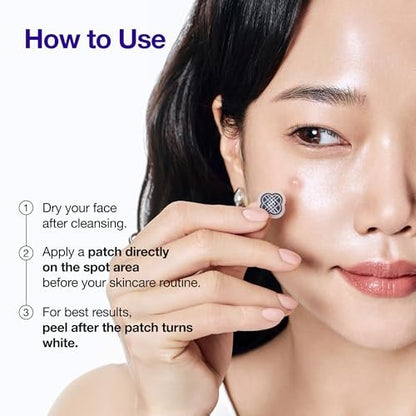 Anua Ultra-Thin Spot Cover Patch - Invisible Hydrocolloid Acne Patch with Centella for Sensitive Skin, Cute Pimple Patches, Korean Skincare, 55 Count Avelisse