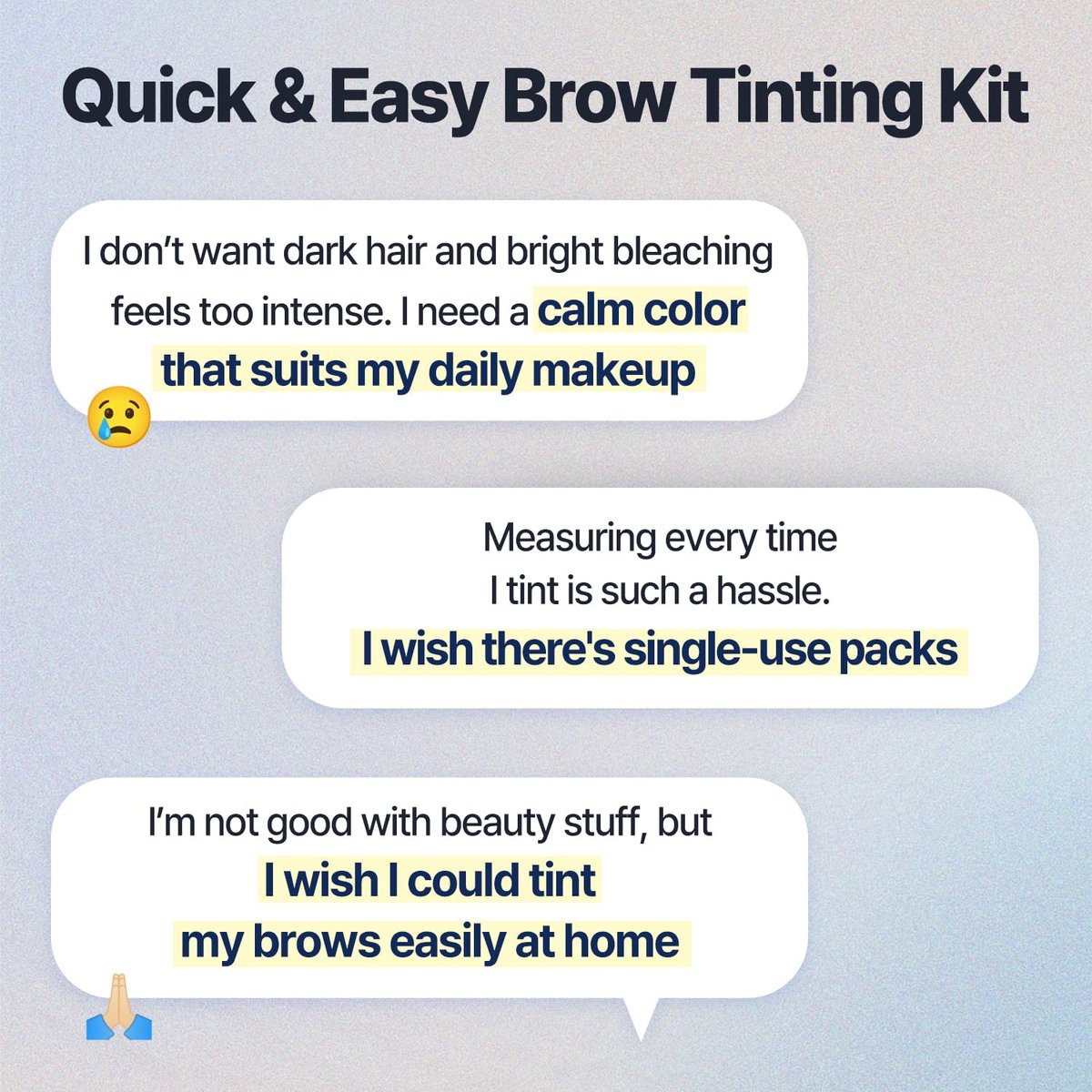 COSNORI Easy Brow Mood Changer Cloud Taupe – At-Home Brow Tinting Kit for Natural-Looking Soft Ash Brown Brows (5 Applications) Avelisse