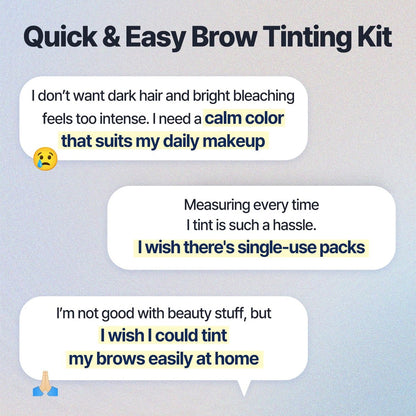 COSNORI Easy Brow Mood Changer Cloud Taupe – At-Home Brow Tinting Kit for Natural-Looking Soft Ash Brown Brows (5 Applications) Avelisse