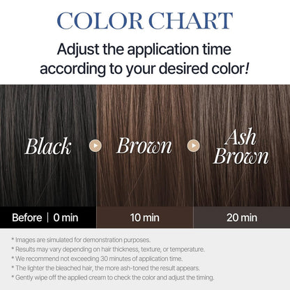 COSNORI Easy Brow Mood Changer Cloud Taupe – At-Home Brow Tinting Kit for Natural-Looking Soft Ash Brown Brows (5 Applications) Avelisse