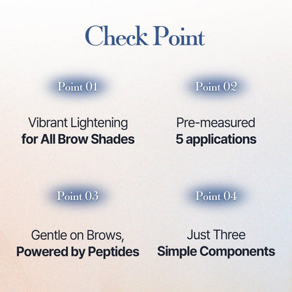 COSNORI Easy Brow Mood Changer Cloud Taupe – At-Home Brow Tinting Kit for Natural-Looking Soft Ash Brown Brows (5 Applications) Avelisse