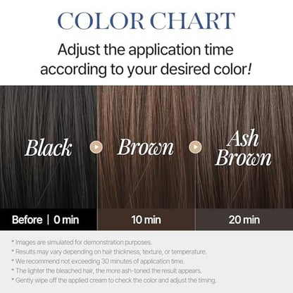 COSNORI Easy Brow Mood Changer Cloud Taupe – At-Home Brow Tinting Kit for Natural-Looking Soft Ash Brown Brows (5 Applications) Avelisse