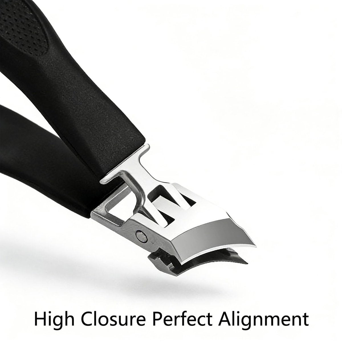CHEMAILON Wide Jaw Opening Anti-Splash Slanted Nail Clipper - Curved Toenail Clippers for Thick Nails with Ergonomic Handle - görsel 7