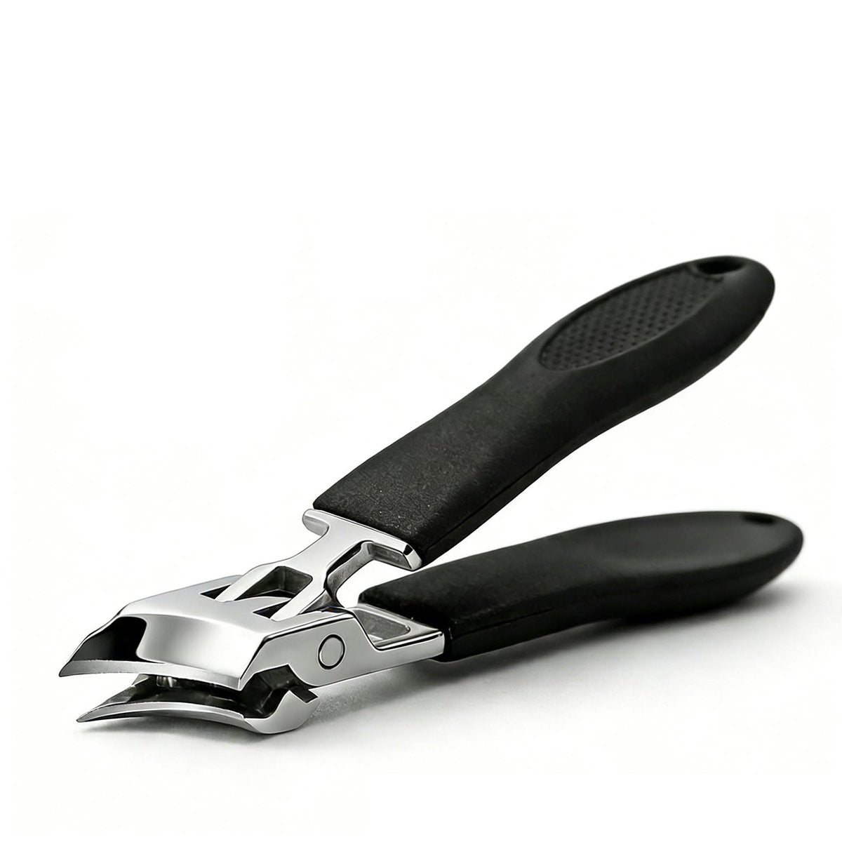 CHEMAILON Wide Jaw Opening Anti-Splash Slanted Nail Clipper - Curved Toenail Clippers for Thick Nails with Ergonomic Handle - görsel 1