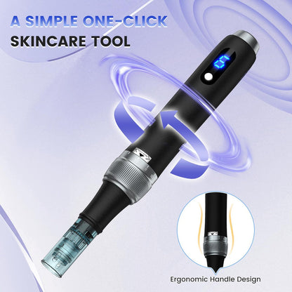 0.25mm Microneedle Derma Roller Pen - Micro Needle Roller for Home Skin Care - Goanpebl Avelisse