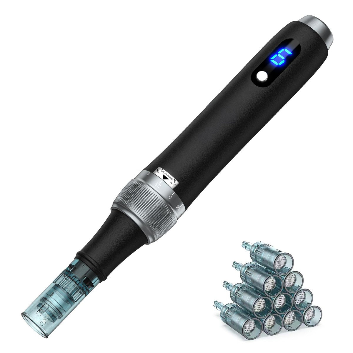 0.25mm Microneedle Derma Roller Pen - Micro Needle Roller for Home Skin Care - Goanpebl Avelisse
