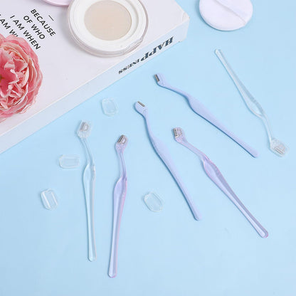 HJZHII 6 Pcs Eyebrow Razor for Women - Mini Eyebrow Trimmer with Precision Cover, Small Face Razor for Lip Hair Removal & Eyebrow Shaping Avelisse