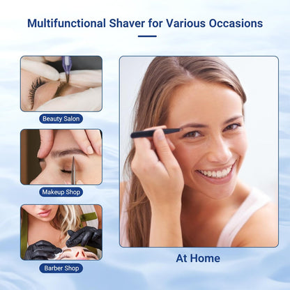 HJZHII 6 Pcs Eyebrow Razor for Women - Mini Eyebrow Trimmer with Precision Cover, Small Face Razor for Lip Hair Removal & Eyebrow Shaping Avelisse