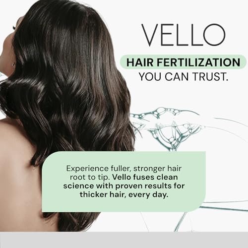 YBERA VELLO Serum for Thinning Hair with ALFA-LACTOBABY Technology – Scalp Serum for Hair Growth & Anti Hair Loss for Men and Women (3 Fl Oz) Avelisse