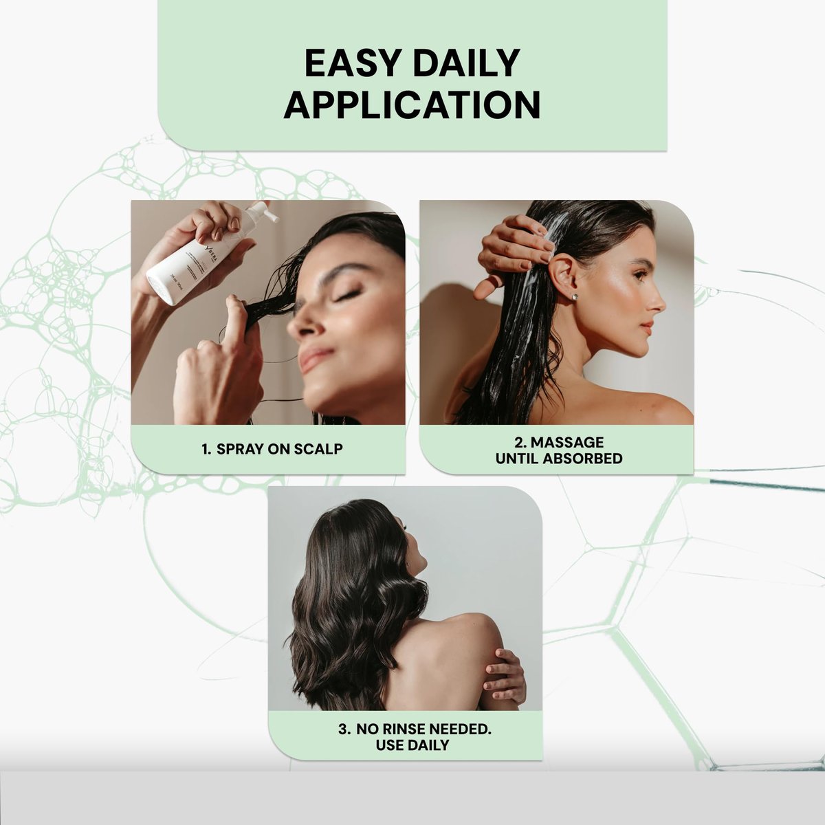 YBERA VELLO Serum for Thinning Hair with ALFA-LACTOBABY Technology – Scalp Serum for Hair Growth & Anti Hair Loss for Men and Women (3 Fl Oz) Avelisse