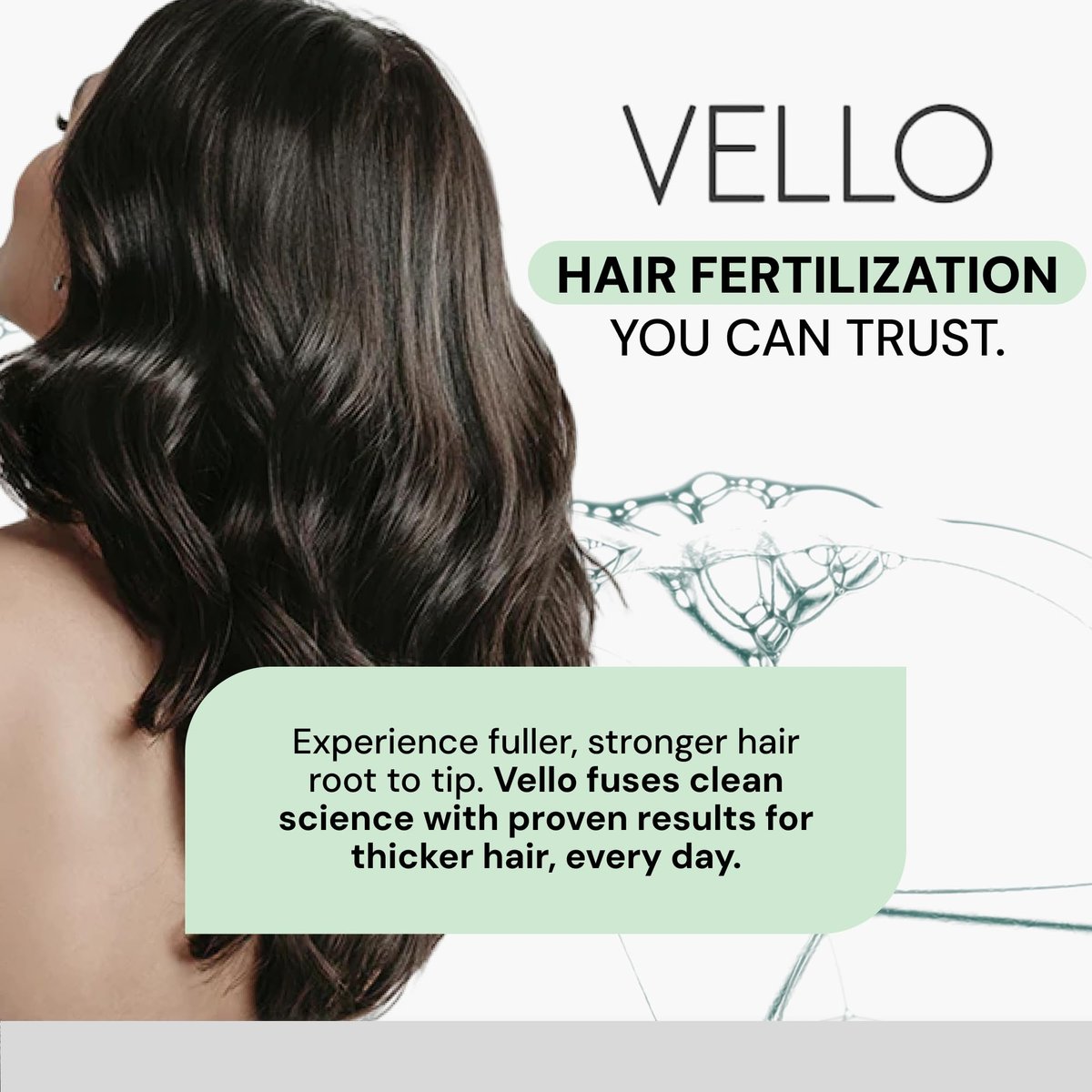YBERA VELLO Serum for Thinning Hair with ALFA-LACTOBABY Technology – Scalp Serum for Hair Growth & Anti Hair Loss for Men and Women (3 Fl Oz) Avelisse