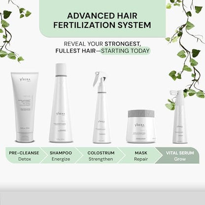 YBERA VELLO Serum for Thinning Hair with ALFA-LACTOBABY Technology – Scalp Serum for Hair Growth & Anti Hair Loss for Men and Women (3 Fl Oz) Avelisse