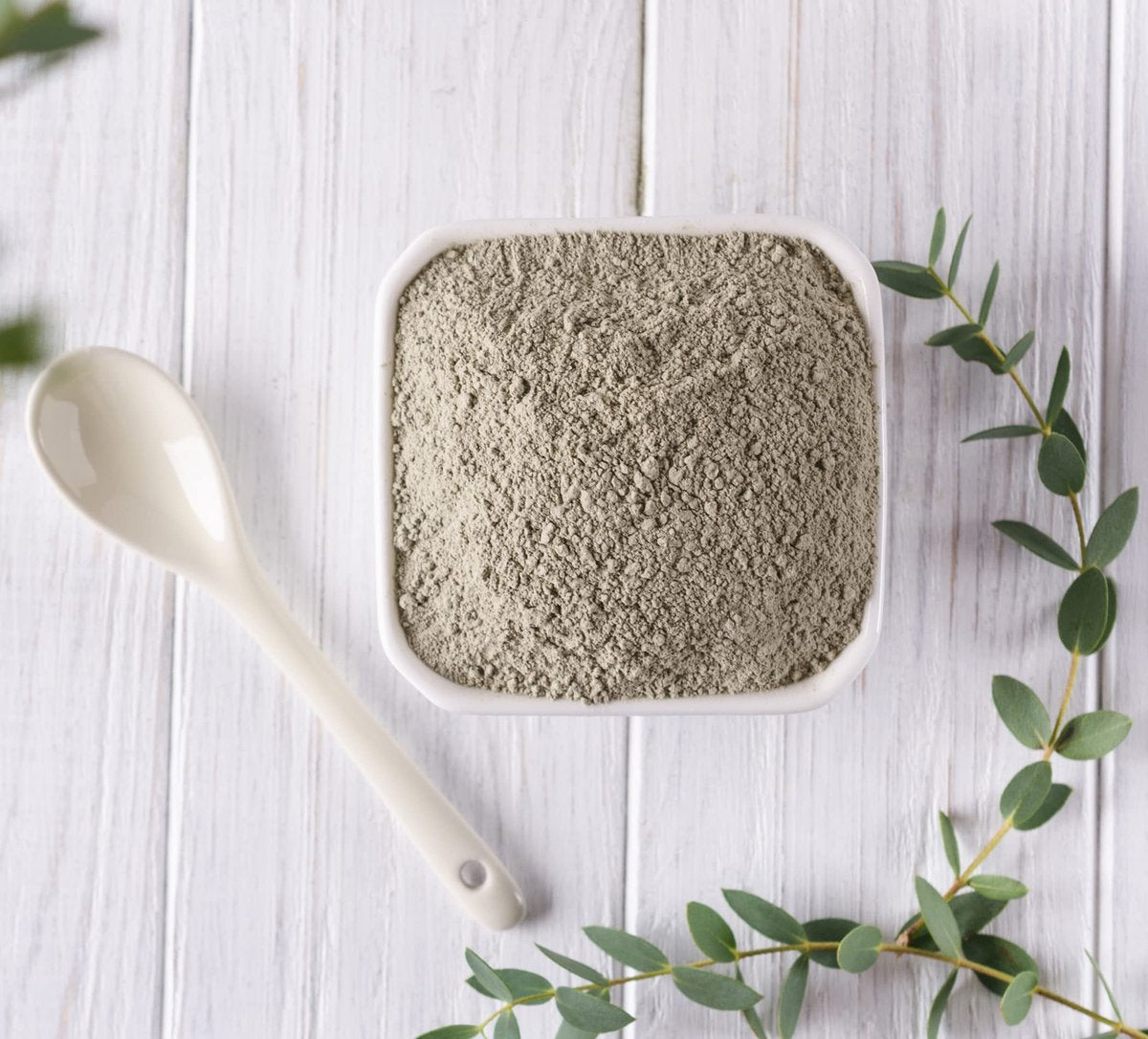 Plant Guru Sodium Bentonite Clay Powder 5 lbs – 100% Natural Indian Healing Clay for Deep Pore Cleansing Facial & Body Mask, Detox for Face, Hair, Acne & Bath Avelisse