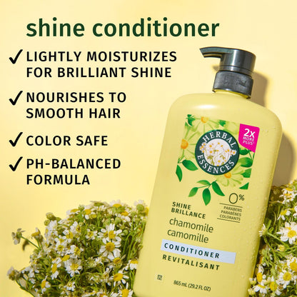 Herbal Essences Chamomile Shine Conditioner, 33.8 fl oz - Silky, Shiny Hair