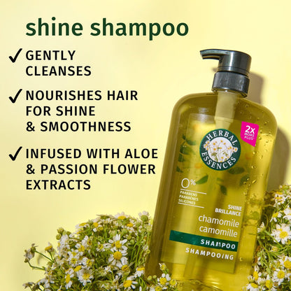 Herbal Essences Shine Collection Shampoo, 33.8 fl oz - Volumizing & Moisturizing