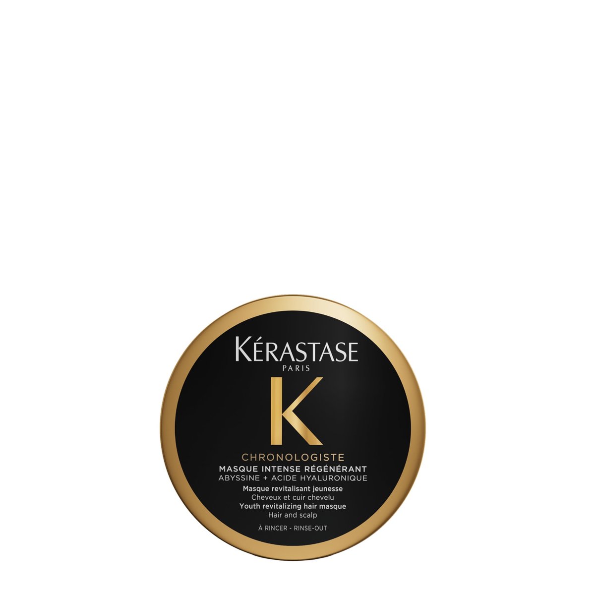 KÉRASTASE Chronologiste Travel Size Masque Intense Régénérant - Revitalizing Youth Mask for Hair Weakened by Signs of Aging, Hydrating, Infused with Hyaluronic Acid & Abyssine, 2.5 Fl Oz - görsel 1