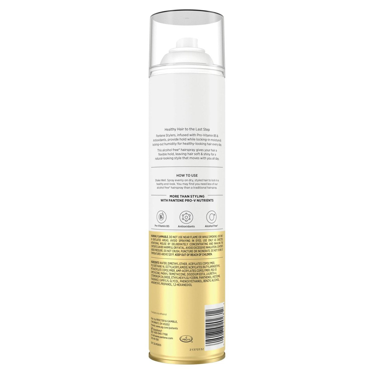 Pantene Alcohol-Free Flexible Hold Hairspray Level 3, 14 oz - görsel 18