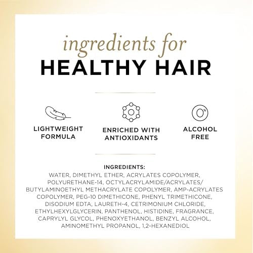 Pantene Alcohol-Free Flexible Hold Hairspray Level 3, 14 oz - görsel 13