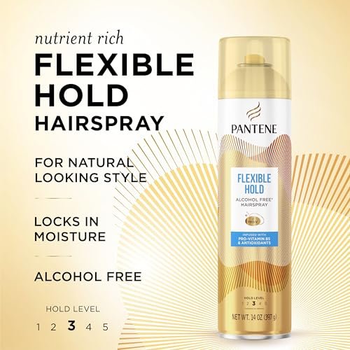 Pantene Alcohol-Free Flexible Hold Hairspray Level 3, 14 oz - görsel 3