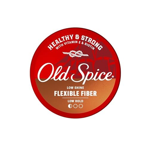 Old Spice Men's Hair Fiber - Flexible Styling Fiber with Vitamin E & Biotin, Low Hold Low Shine, 2.22 oz Avelisse
