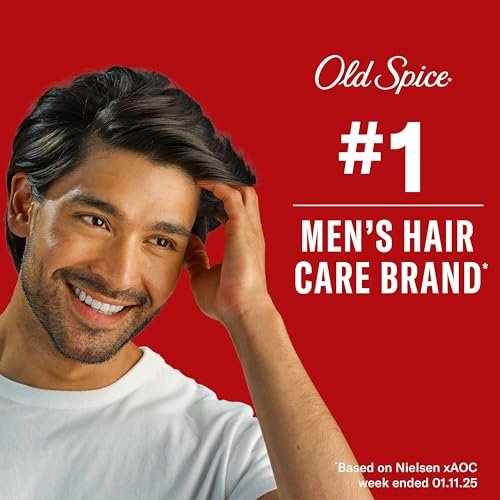 Old Spice Men's Hair Fiber - Flexible Styling Fiber with Vitamin E & Biotin, Low Hold Low Shine, 2.22 oz Avelisse