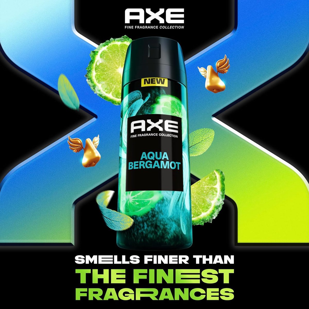 AXE Aluminum-Free Deodorant Travel Size Body Spray 3-Pack Aqua Bergamot 72 Hour Odor Protection Juniper + Sage 1 Oz Each Avelisse