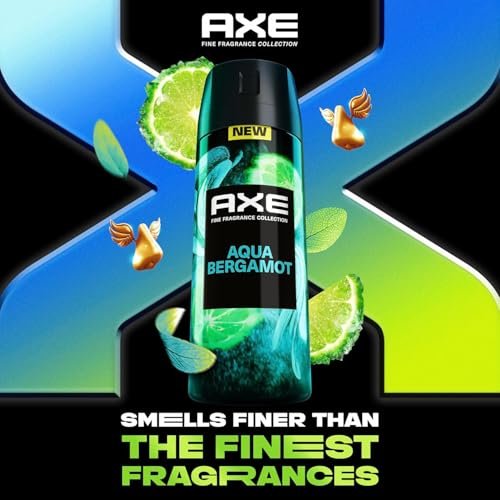 AXE Aluminum-Free Deodorant Travel Size Body Spray 3-Pack Aqua Bergamot 72 Hour Odor Protection Juniper + Sage 1 Oz Each Avelisse