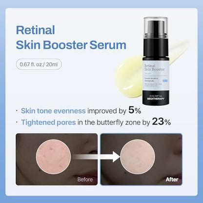 MEDITHERAPY Gentle Boost Kit – Korean Skin Care Set with Retinal & Hyaluronic Acid Serum & Squalane Moisturizer, Anti-Aging & Hydrating Routine, Beginner-Friendly Avelisse