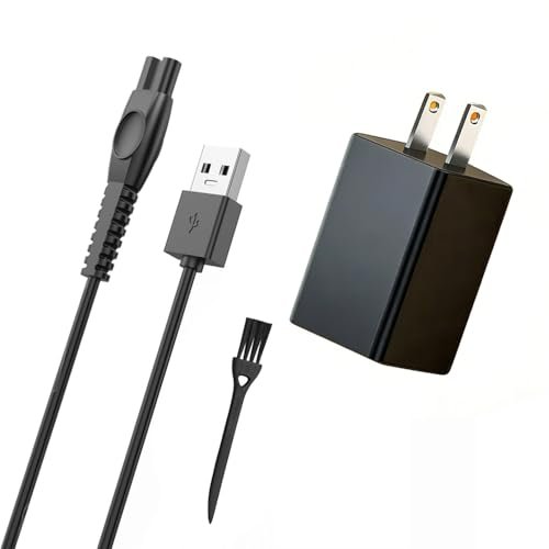 5V Charger Compatible with Philips Norelco MG3919, MG3939, MG5900, MG5910, MG7900, MG7910, BG5495, BG7480, MG9525 Replacement Cord for Philips Series 3000 5000 7000 9000 Multigroom Trimmer Charging Cable - görsel 2