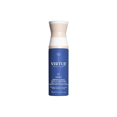 VIRTUE Strength and Shield Leave-In Conditioner – Detangling & Strengthening Treatment for All Hair Types, Color Safe, 5 Fl Oz Avelisse