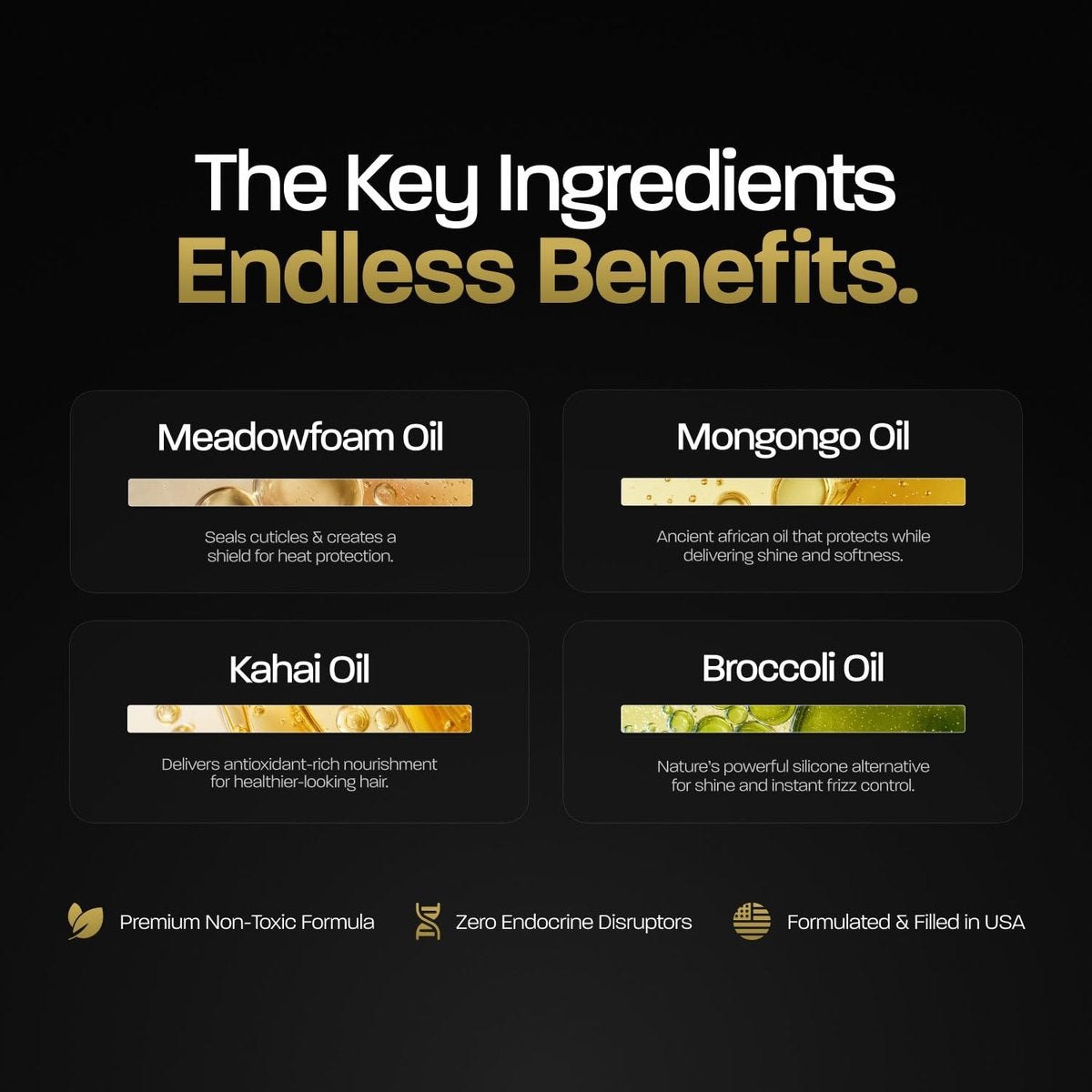 BASED Hair Elixir - Weightless Shine Serum with Heat Protection, Controls Frizz & Flyaways, Nourishes with Meadowfoam & Mongongo Oils, Non-Toxic Formula for All Hair Types (1 Fl Oz) Avelisse