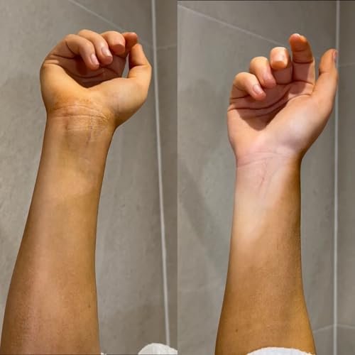 Rose & Caramel Purity Self Tan Remover Gloves, 4 in 1, Removes Self Tan, Smoothes Skin, Boosts Skin's Performance & Enhances Skin's Appearance (6 Pairs of Gloves) Avelisse